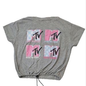 MTV drawstring shirt